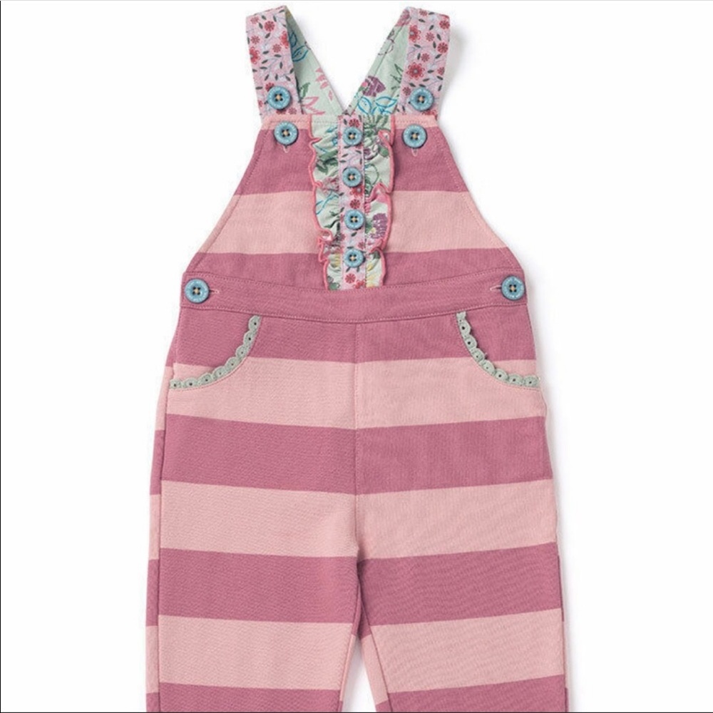 NEW! MATILDA JANE WORLD TRAVELER OVERALLS pink